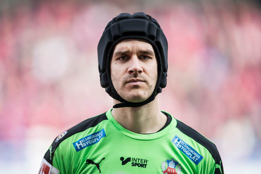 Helsingborgs målvakt Matt Pyzdrowski