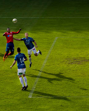 Helsingborgs Monday Samuel och Trelleborgs Robin Jacobsson