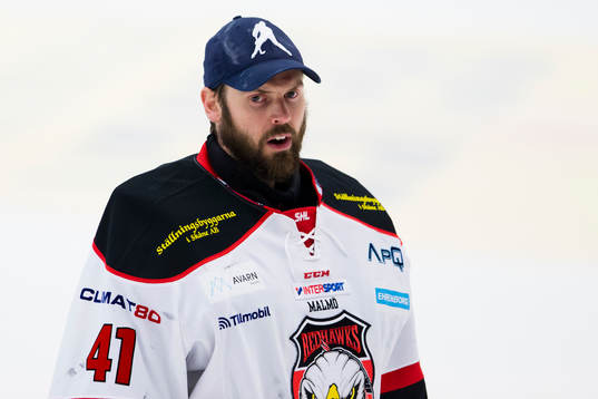 Malmö Redhawks målvakt Cristopher Nihlstorp
