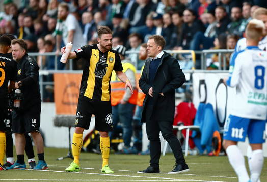 Hammarbys tränare Jakob Michelsen