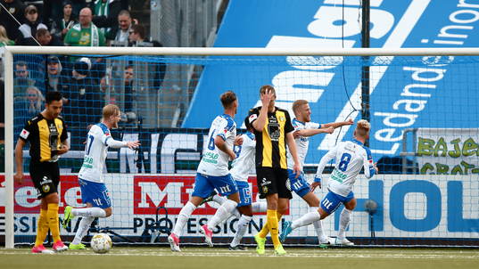 Hammarbys sperlare deppar och Norrköpings Filip Dagerstål