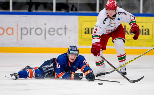 MODOs Jonathan Leman och Växjös Ludwig Wistén