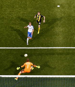 Norrköpings Sebastian Andersson, Hammarbys Birkir Mar