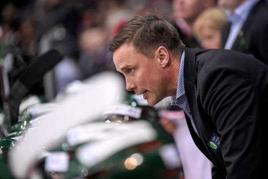 Frölundas tränare Roger Rönnberg