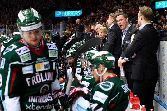 Frölundas tränare Roger Rönnberg