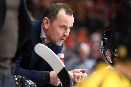 Brynäs tränare Thomas Berglund