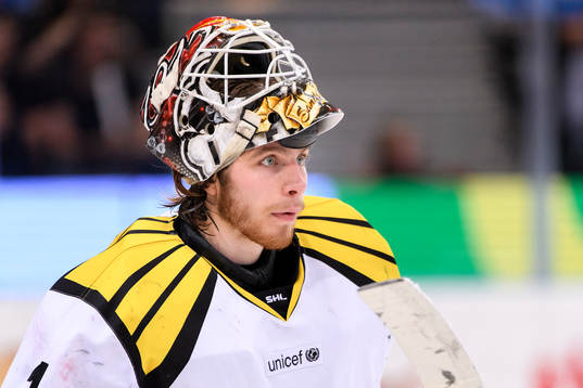 Brynäs målvakt Felix Sandström