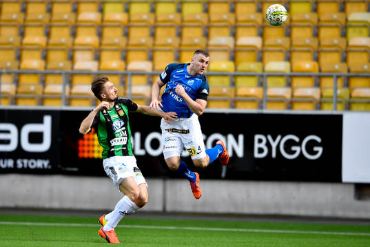 Norrbys Mehmed Dresevic och GAIS Dardan Rexhepi