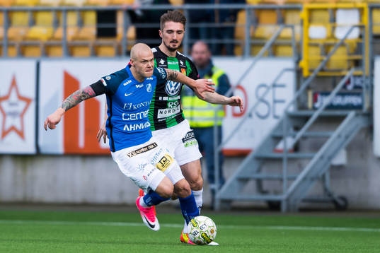 Norrbys Jesper Brandt och GAIS Dardan Rexhepi