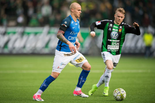 Norrbys Jesper Brandt och GAIS Johan Svahn