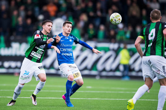 GAIS Daniel Janevski och Norrbys Nino Osmanagic