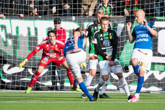 GAIS målvakt Damir Mehic