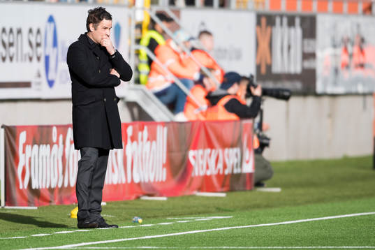 GAIS tränare Benjamin Westman fundersam