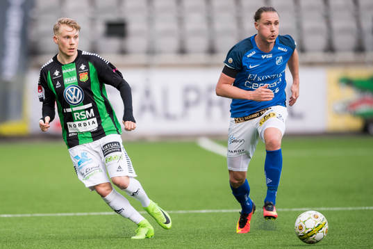 GAIS Johan Svahn och Norrbys Marcus Översjö