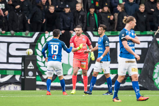 Norrbys spelare jublar