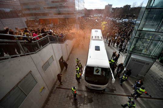 Bläddra bland fler bilder av Fotboll, Allsvenskan, AIK - Häcken