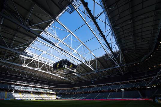 Öppet tak på Friends Arena