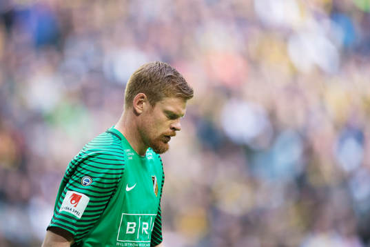 Häckens målvakt Christoffer Källqvist