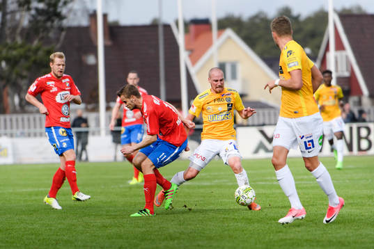 Östers Månz Karlsson och Falkenbergs Christoffer Carlsson