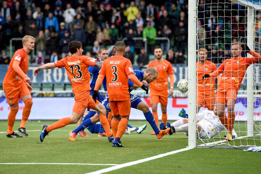 Sundsvalls Marcus Danielson gör 3-1 och får samtidigt en