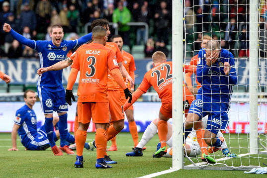 Sundsvalls Marcus Danielson gör 3-1 och får samtidigt en