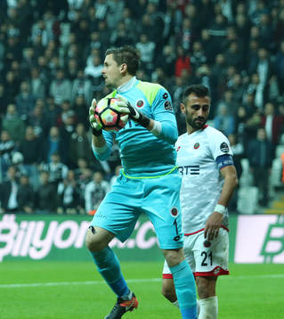 Genclerbirligi Goalkeeper Johannes Hopf