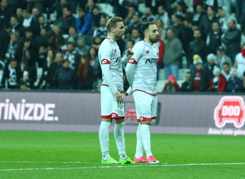 Genclerbirligi Player Jonathan Ring  and Abdul Khalili