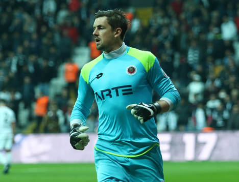 Genclerbirligi Goalkeeper Johannes Hopf