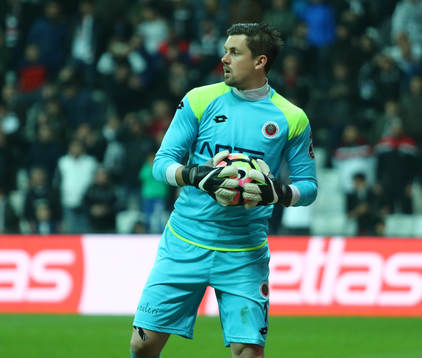Genclerbirligi Goalkeeper Johannes Hopf