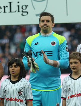 Genclerbirligi Goalkeeper Johannes Hopf