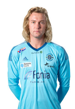 Ängelholms Målvakt Linus Müller