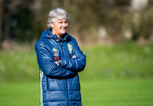 Förbundskapten Pia Sundhage