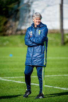 Förbundskapten Pia Sundhage