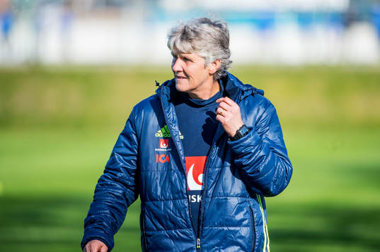 Förbundskapten Pia Sundhage