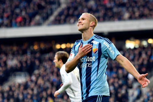 Djurgårdens Gustav Engvall deppar