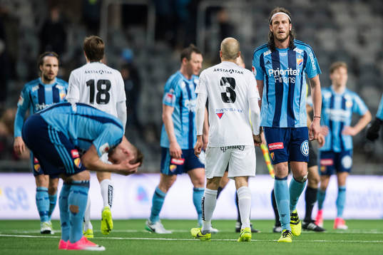Djurgårdens Jonas Olsson deppar