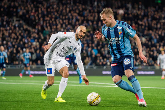 Sirius Karl Larson och Djurgårdens Gustav Engvall