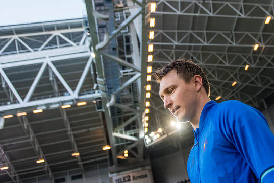 Djurgårdens Kim Källström gör entré på Tele2 arena