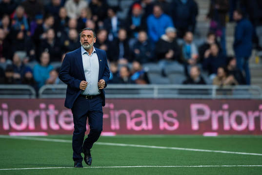 Djurgårdens tränare Özcan Melkemichel