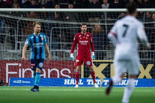 Djurgårdens målvakt Andreas Isaksson