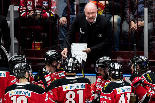 Malmö Redhawks tränare Peter Andersson