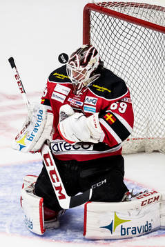 Malmö Redhawks målvakt Oscar Alsenfelt