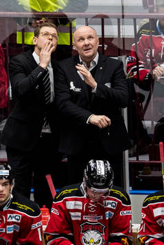 Malmö Redhawks assisterande tränare Martin Filander och