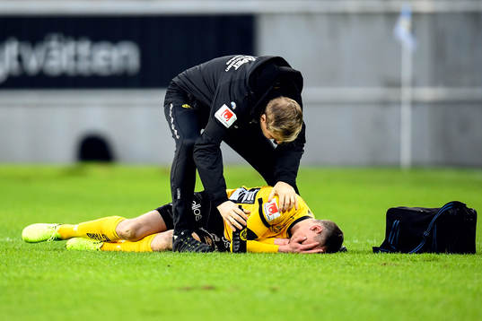 Elfsborgs Jon Jönsson ligger skadad