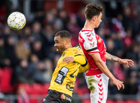Elfsborgs Alex Dyer och Kalmars Melker Hallberg