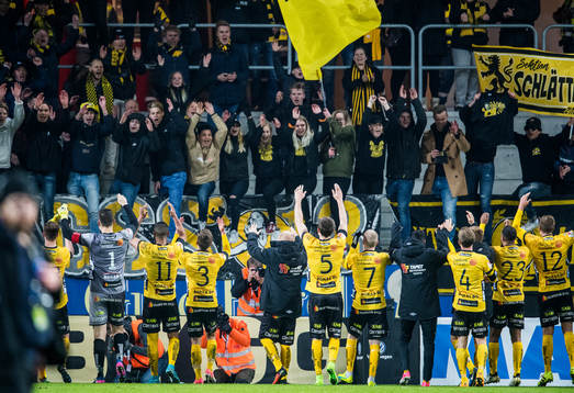 Elfsborgsspelarna jublar