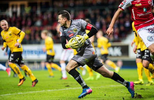 Elfsborgs målvakt Kevin Stuhr Ellegaard