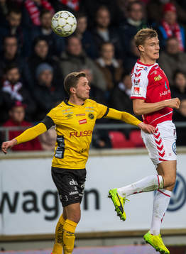 Elfsborgs Adam Lundqvist och Kalmars Svante Ingelsson
