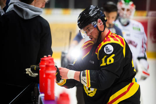 Brynäs Daniel Paille före semifinal 2 i SM-slutspelet i