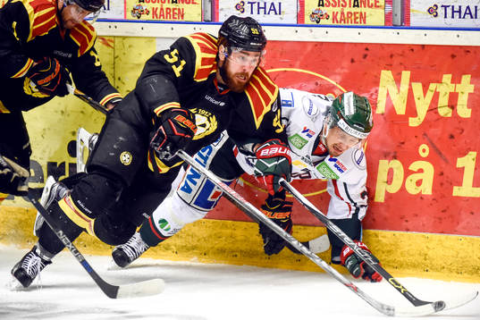 Brynäs Marc Zanetti och Frölundas Christoffer Ehn
